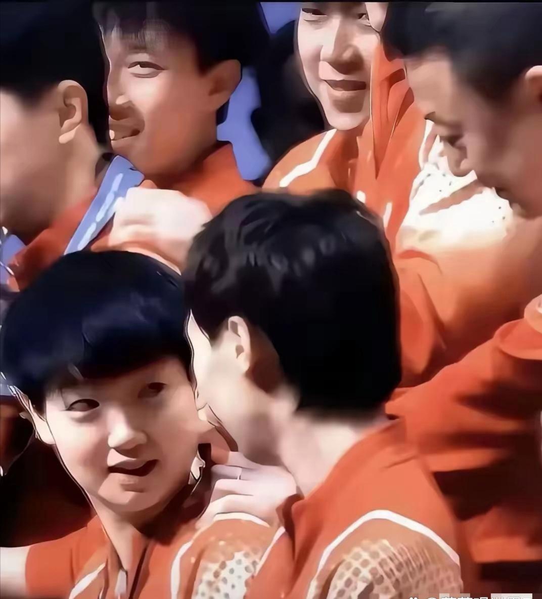 喜极而泣，健儿感动泪水连连